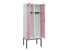 locker voor scheiding van kleding,HxBxD 2120x800x500mm,2vak