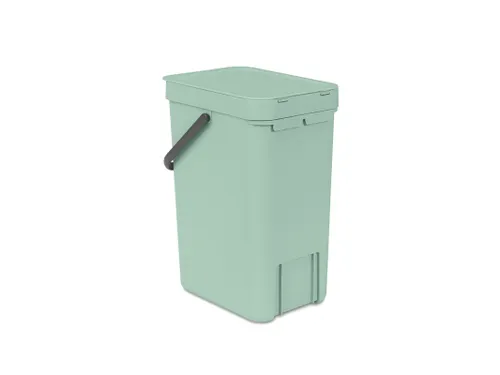Afvalemmer Sort & Go 12 Liter Jade Lichtgroen