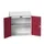 lessenaarkast 1130x1050x550mm 1 legbord en 2 laden RAL7035+RAL3004