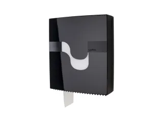 Toiletpapier dispenser Celtex Maxi Jumbo zwart - 2