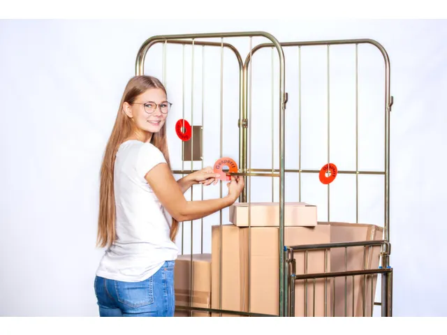 signaalring,v. gaasbox,"Patroon",v. opsteken,PVC,blauw