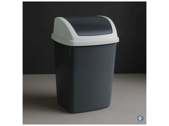 Afvalemmer MAULswing 5 Liter Grijs