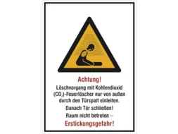 Waarschuwings-Combibord,V. Binnen/Buiten