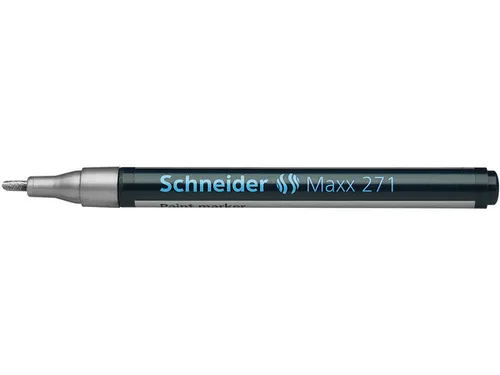 Lakmarker Schneider Maxx 271 1-2mm Zilver