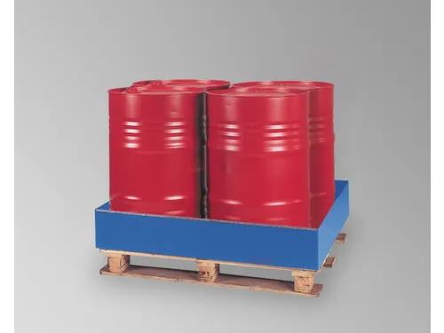 Palletopzetbak 4x 200l Opvangvol. 210l Staal 210x 1220x 1220mm
