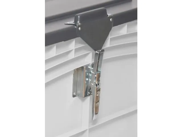 scharnierdeksel,PE,v. container met grote capaciteit