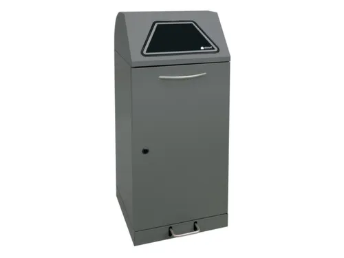 afvalverzamelaar,niet-brandbaar,1x120l,HxBxD 1100x450x450mm