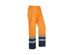 Sioen Tielson 5874 regenbroek, marineblauw/oranje, maat 3XL, per stuk