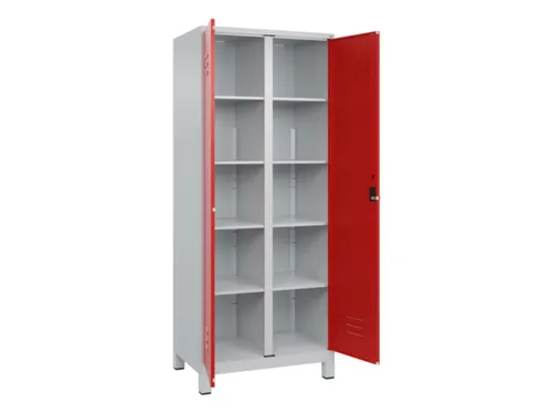 wasgoedverdeelkast,HxBxD 1950x800x500mm,vak B 400mm,draaigrendel