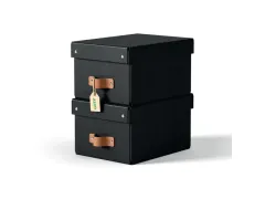 Leitz Puro Opbergdoos met deksel klein 7L set van 2 zwart