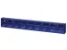 Assortimentsbak Hxbxd 80x600x65mm 9bakken Polystyreen Blauw