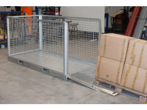 materiaal-transportpallet,HxLxB 1120x2145x1085mm,draagverm. 1000kg