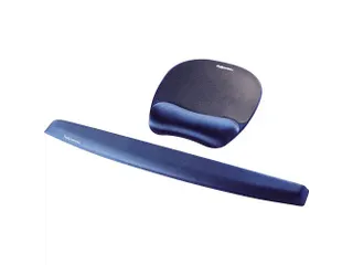 Muismat met polssteun Fellowes schuim saffierblauw - 4