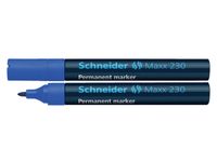Viltstift Schneider Maxx 230 rond blauw 1-3mm