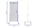 Mobiel Whiteboard MAULsolid Easy2move 75x180cm