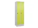 locker voor scheiding van kleding,HxBxD 1950x600x500mm,2vak