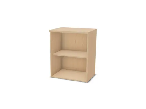 kantoorstelling,opbouwelement,HxBxD 740x600x445mm,NE-esdoorn
