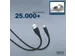 USB siliconen oplaadkabel USB-A Lightning 0,5m USB 2.0 12W Zwart