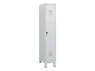 schoollocker,HxBxD 1630x300x500mm,1vak,vak B 300mm,draaigrendel,voeten - 2