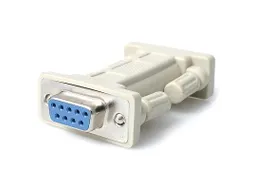 DB9 RS232 Seriële Nulmodem Adapter - F/F
