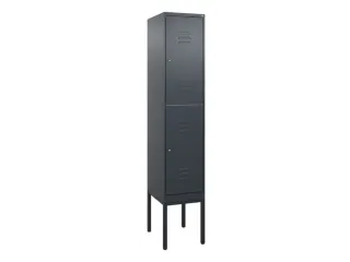 dubbeldekse locker,HxBxD 2120x400x500mm,1x2vak.,vak B 400mm - 1