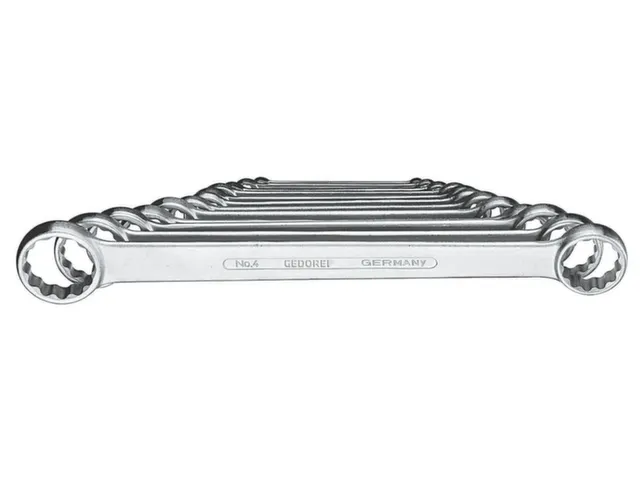 GEDORE 4-120dubbelsleutelset 12-delig 6-32mm