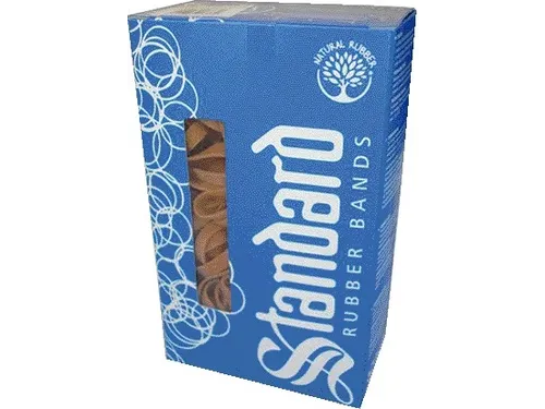 Elastiek Standard Rubber Bands 18 80x1.5mm 500gr 1660 stuks bruin