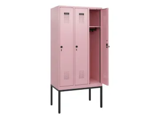 schoollocker,HxBxD 1950x900x500mm,3vak,vak B 300mm,draaigrendel - 1