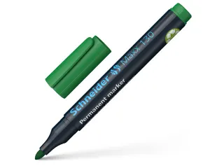 Marker Schneider Maxx 130 permanent ronde punt groen - 7