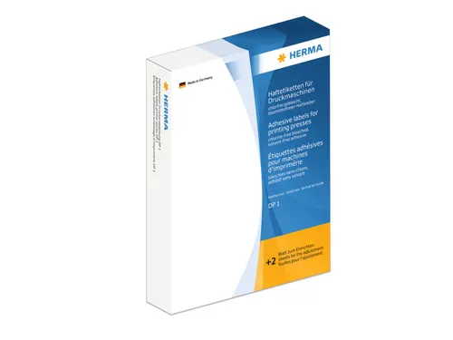 HERMA 2730 Drukkerij etiketten DP1 rond 16mm Wit 10000 stuks