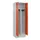 PBM-locker,HxBxD 1950x600x500mm,2vak,vak B 300mm,draaigrendel