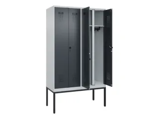 locker voor scheiding van kleding,HxBxD 2120x1200x500mm,4vak - 1