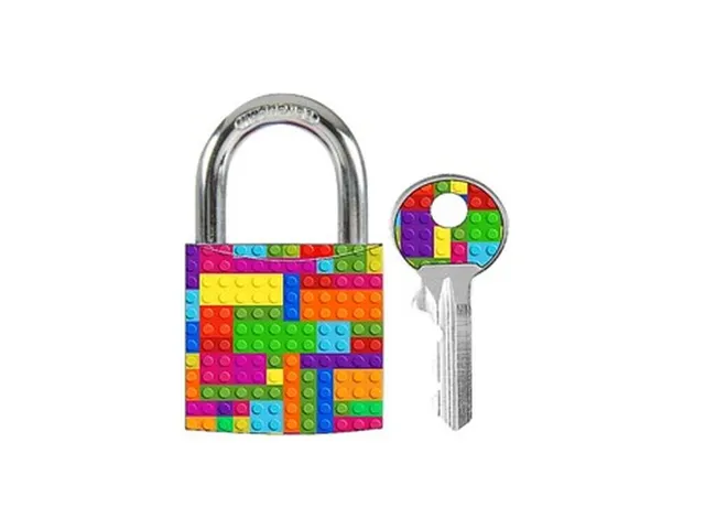 Hangslot Masterlock 30mm met 2 sleutels Assorti motief