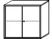 Armoire De Bureau,Finition Corps Quartz,Finition Face Avant