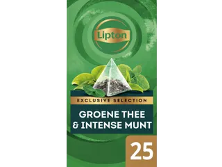 Thee Lipton Exclusive groene thee munt 25x2gr - 1