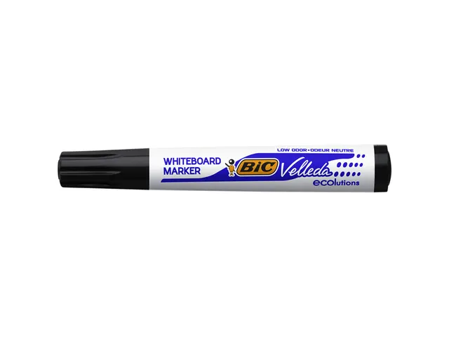 Marqueur tableau blanc BIC Velleda 1701 ogive Large noir