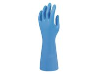Handschoen Alphatec 37-501, Maat 10.5 Nitril Blauw