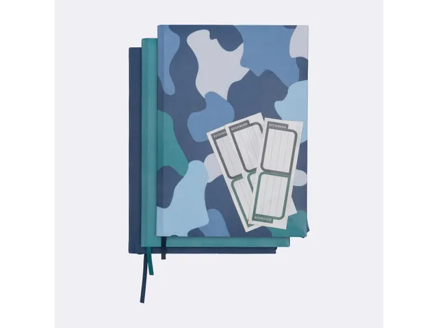 Rekbare kaft Beckmann Color Camo 3 stuks