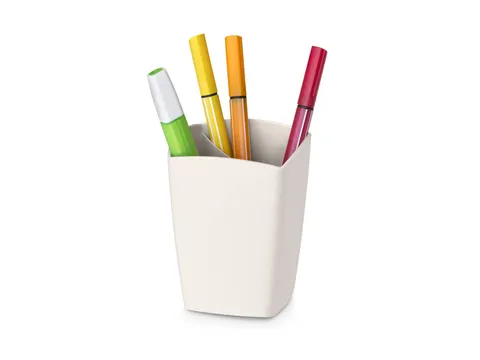 Pot a crayons beige - ClassicFrance, recycle, blauer