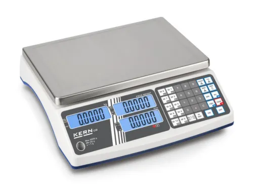 cijferweegschaal,platform BxD 315x215mm,RVS,weegbereik 30kg