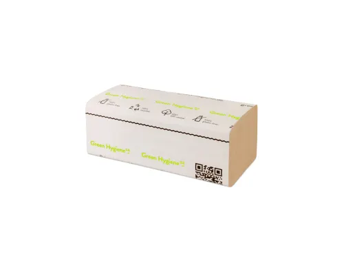 Handdoekjes Z-vouw 100% Recycled 1-laags 20 Pak 100% CO2 Neutraal