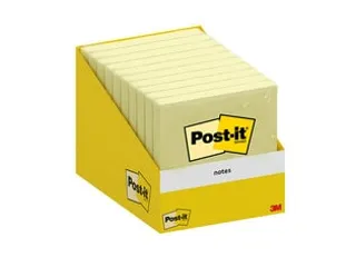 Memoblok 3M Post-it 6820 76x76mm Notes Canary Yellow - 1