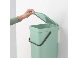 Afvalemmer Sort & Go 12 Liter Jade Lichtgroen - 6