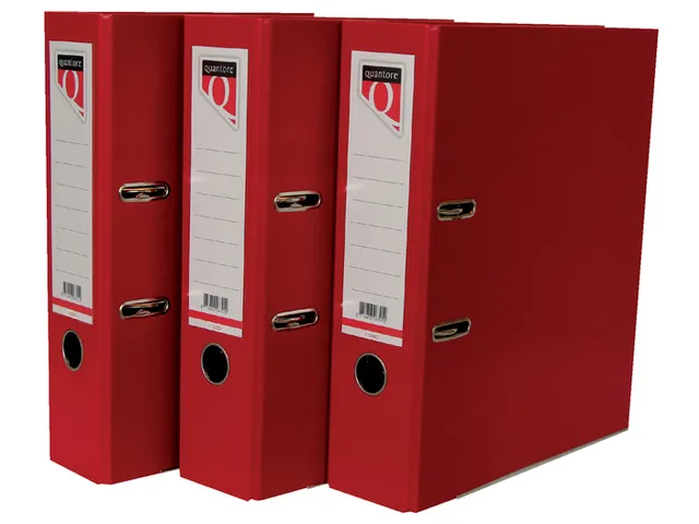 Ordner Quantore A4 80mm PP rood