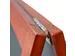 Krijtstoepbord Mahonie 75x135cm