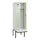 locker met bank,voor scheiding van kleding,HxBxD 2120x600x815mm,2vak