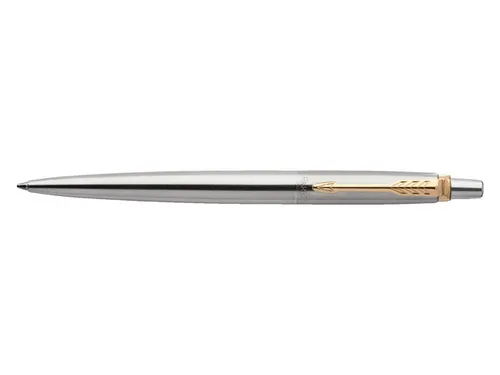 Balpen Parker Jotter stainless steel GT medium op blister