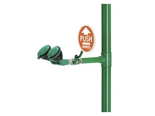 Plens-/Oogdouche,2Sproeikoppen Vast,75L/Min,Aansluiting 1 1/4 Inch Bin - 2