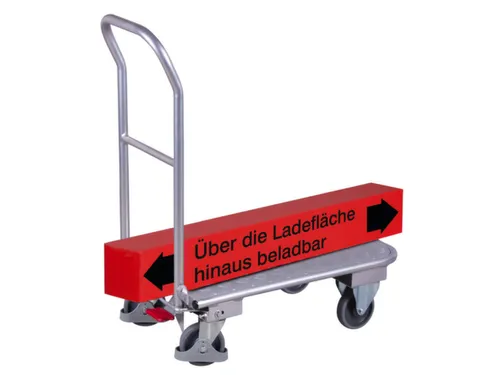 Platformwagen Aluminium Vouwbaar 150kg Laadvlak 720x450mm