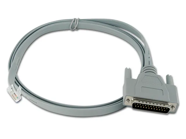 Vertiv Avocent CAB0025, 1,8 m, Grijs, RJ-45, DB25 Male, Mannelijk/Mann